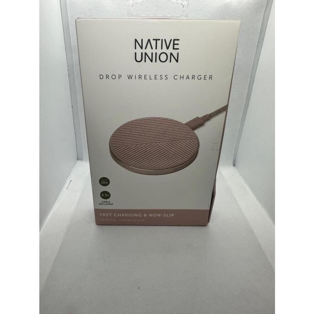 Unisex Native Union Drop Wireless Charger - Rose
